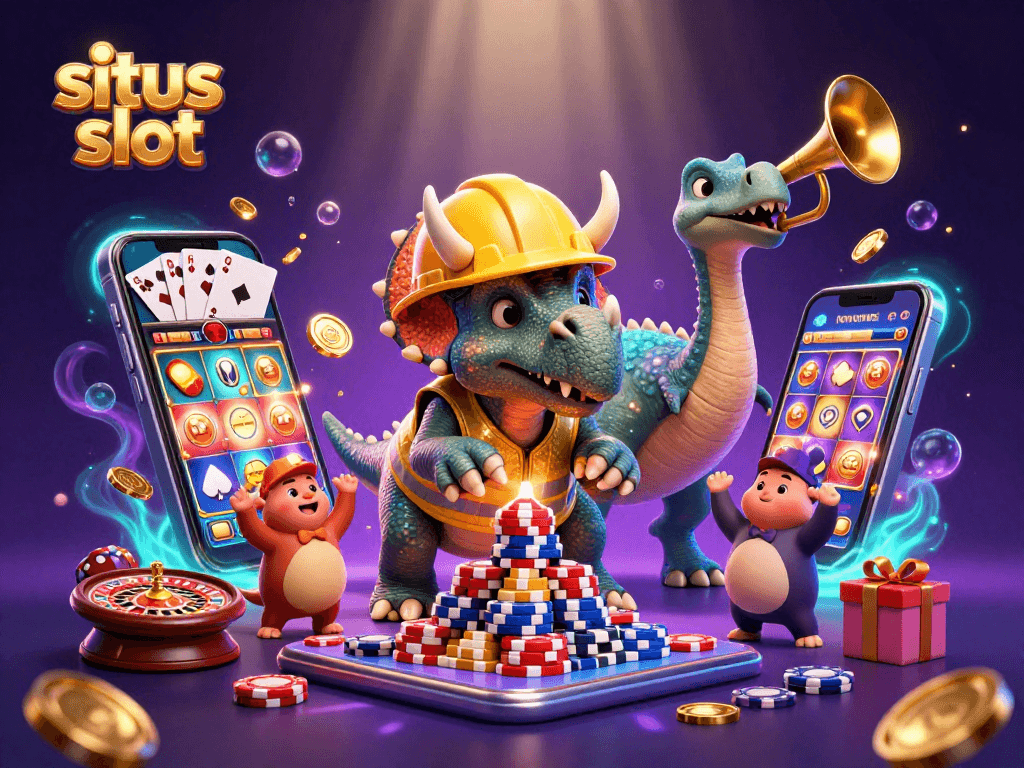 Menangkan permainan situs slot dengan simbol ceria triceratops dan elemen slot yang mengasyikkan.