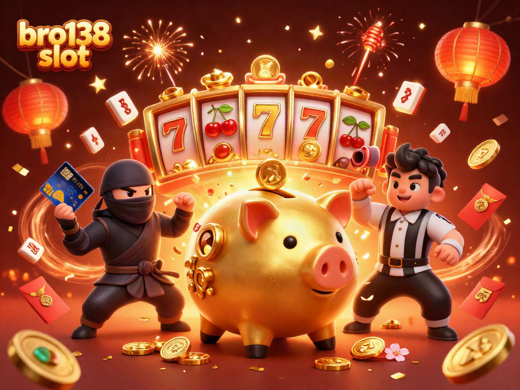 Menangkan jackpot di slot bro138 dengan karakter kasino yang menarik dan berwarna-warni.