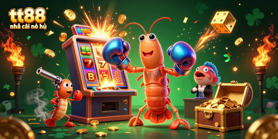 Experience thrills at tt88 nhà cái nổ hũ with vibrant game elements, characters, and lavish jackpots.