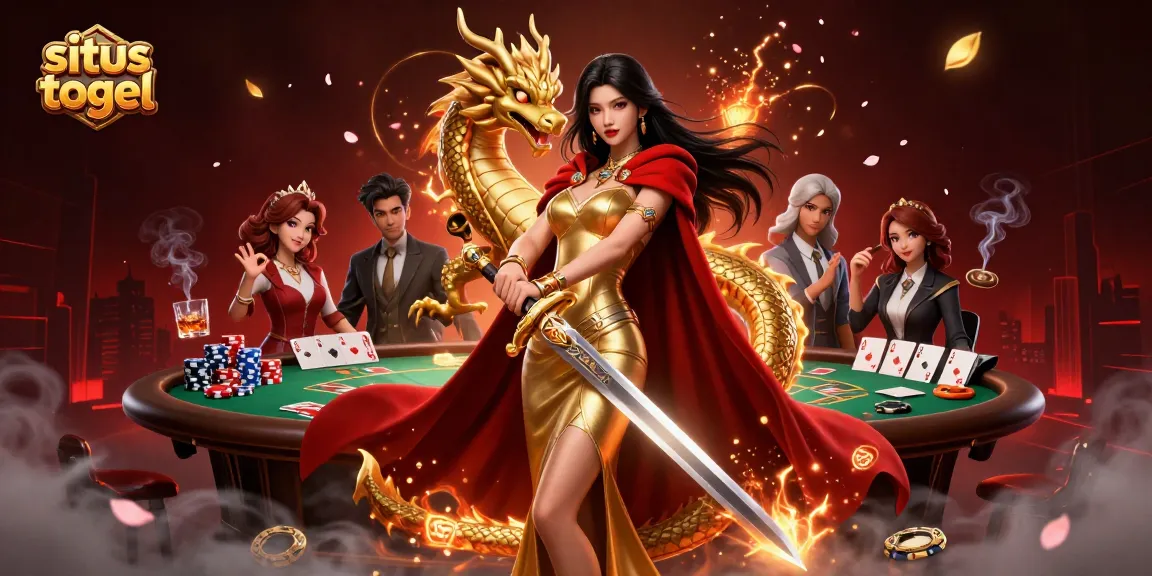 Bettors immerse in the vibrant gaming universe of situs togel, where strategy and luck intertwine at a magnificent poker table.