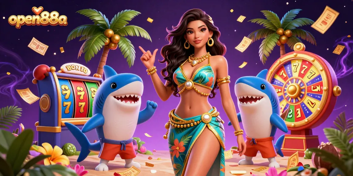 Engage with the vibrant world of open88a featuring exciting gameplay elements in a dynamic casino scene.