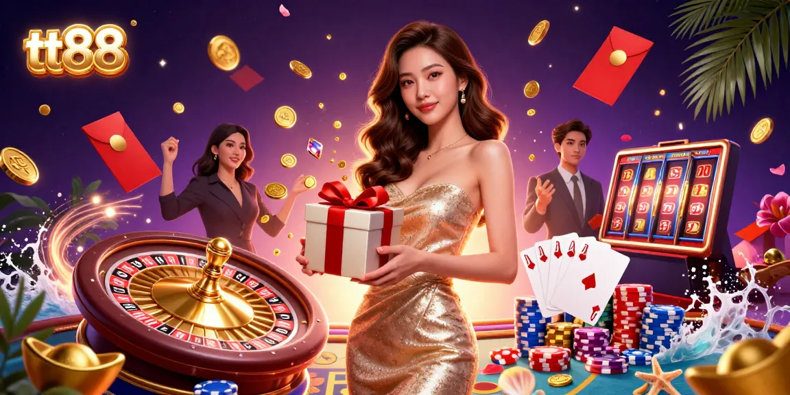 Experience joy and fortune at tt88 casino with a festive Lunar New Year atmosphere.