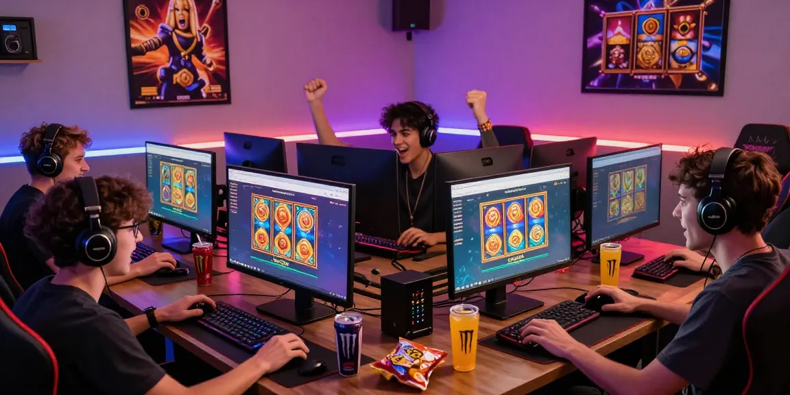 Pengalaman bermain slot cipung138 di ruang gaming yang ceria dan energik.