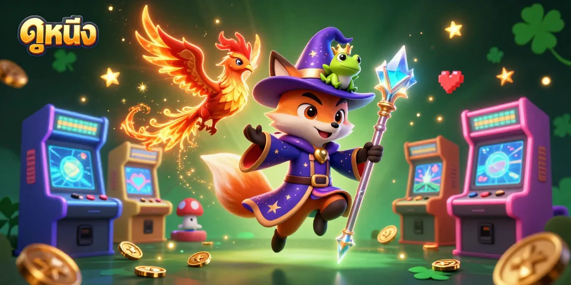 ดูหนังออนไลน์และสนุกกับเกมคาสิโนภาพประกอบที่มีเวทมนตร์และกราฟิกเสมือนจริง