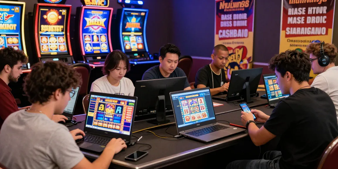 Pengguna aktif fujiwin88 menikmati permainan slot online dengan semangat tinggi dalam suasana kasino virtual.