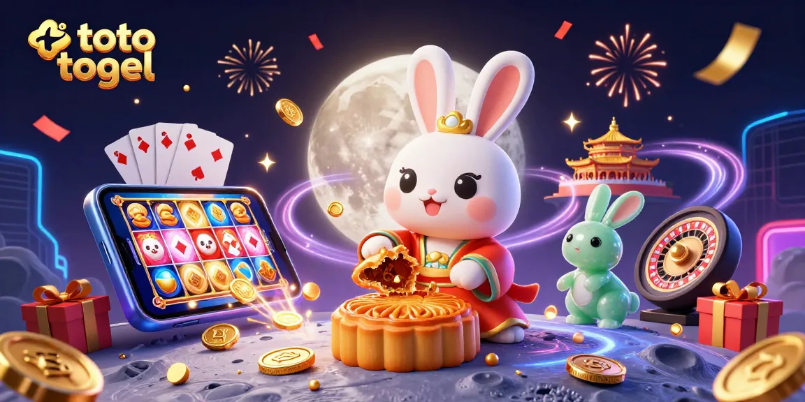 Experience the thrill of toto togel with a vibrant illustration showcasing gameplay action and winning moments.