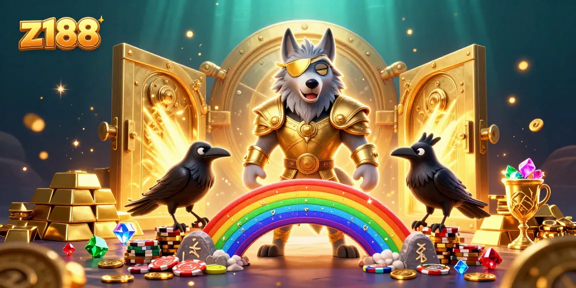 Engage with Z188's thrilling casino atmosphere, featuring vibrant symbols and dynamic elements.