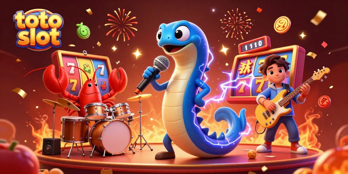 Engaging scene featuring the toto slot with a DJ electric eel and casino-themed elements.