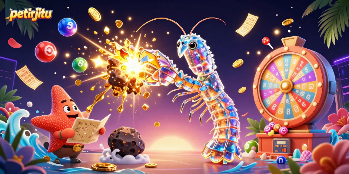 Petirjitu menawarkan permainan menarik dengan elemen gambar kasino 3D yang penuh warna.