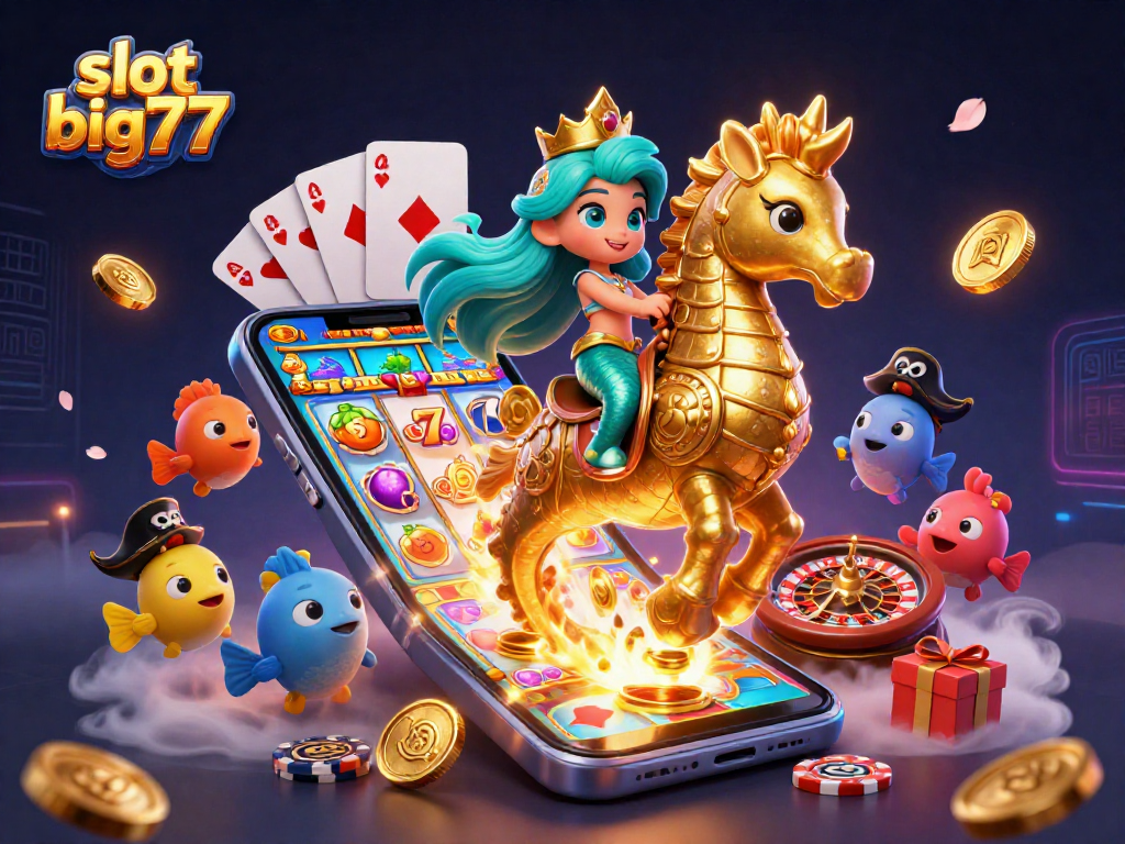 Engage with slot big777 as you explore an enchanting mermaid undersea casino adventure.