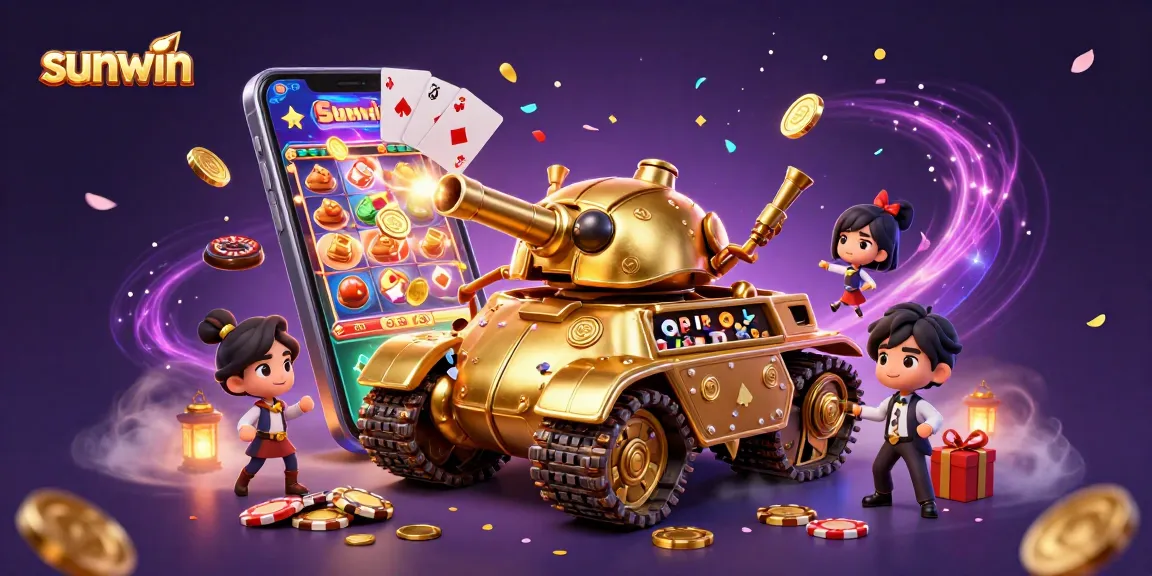 Experience thrilling gaming action with sunwin’s golden beetle tank casino adventure.