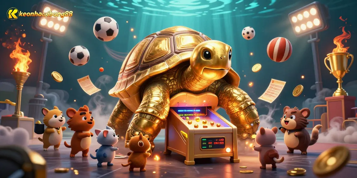 Engage in thrilling gameplay with keonhacaibong88 showcasing animated sports elements and dynamic betting scenes.