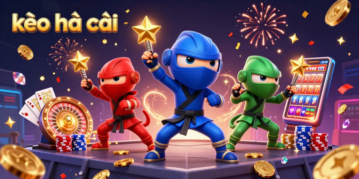 Engage with kèo nhà cái as a team of chameleons performs combat, surrounded by dazzling casino elements.