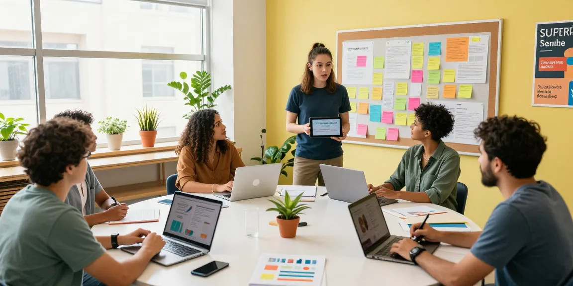 Team collaboration at https://neam.org.uk showcasing innovative community initiatives in a vibrant workspace.