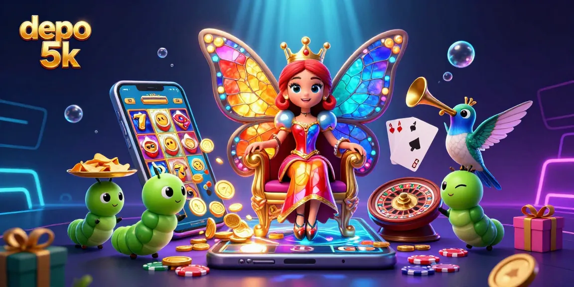 Slot depo 5k dengan grafik menarik dan keceriaan permainan untuk memenangkan chip emas.