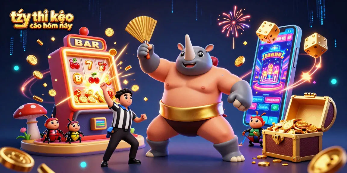 Experience the excitement of tỷ lệ kèo nhà cái hôm nay with vibrant 3D casino action featuring iconic characters and dynamic game elements.
