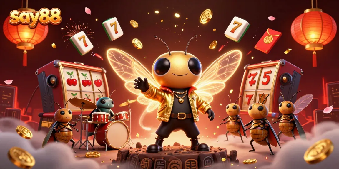 Engage in thrilling gameplay at say88, where animated characters and vibrant casino elements create a captivating experience.
