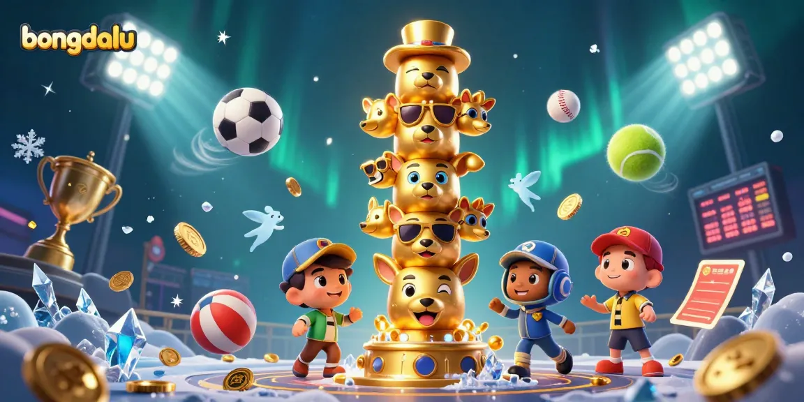 Experience the thrill of betting on bongdalu with dynamic sports elements and animated characters.