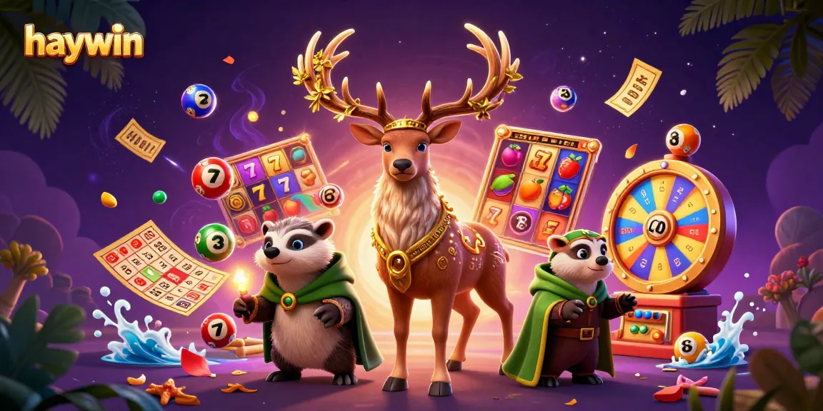 Spin the reels with haywin's vibrant slot experience featuring dynamic characters and exciting symbols.