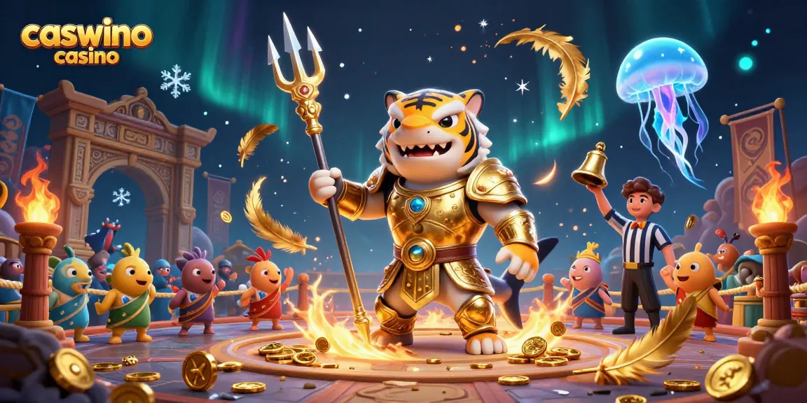 Experience the thrill at caswino casino with dynamic underwater battles featuring vibrant 3D characters.