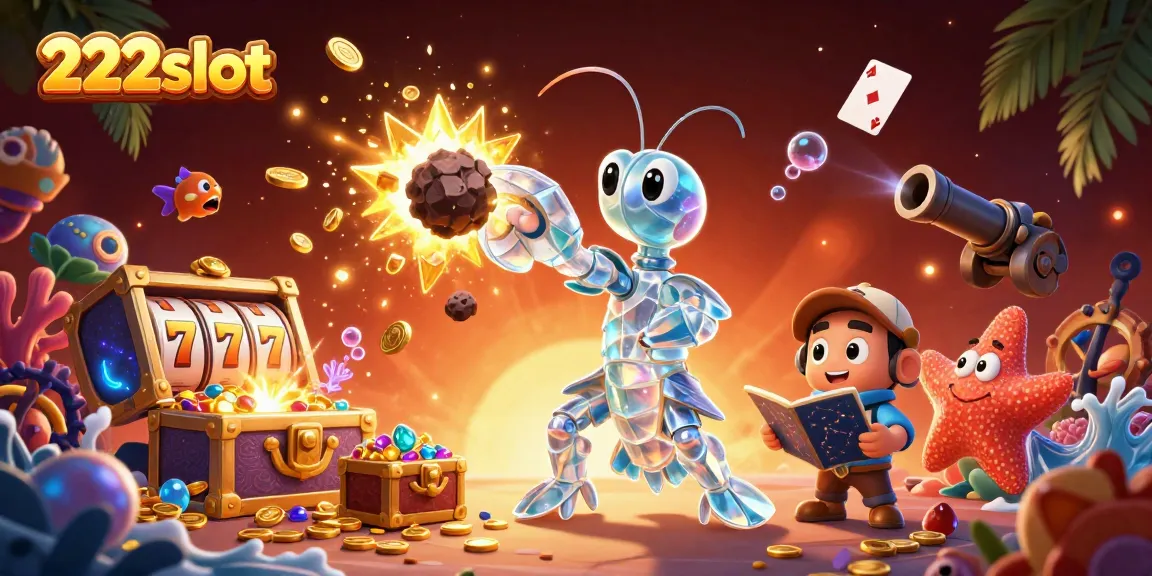 Menghadapi tantangan di 222slot, samurai mantis shrimp beraksi di tengah harta jackpot berlimpah.