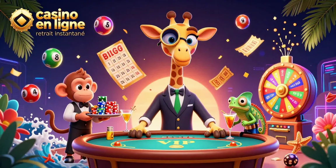 Participez à un retrait instantané dans les casinos en ligne avec des personnages vibrants et des éléments de jeu dynamiques.