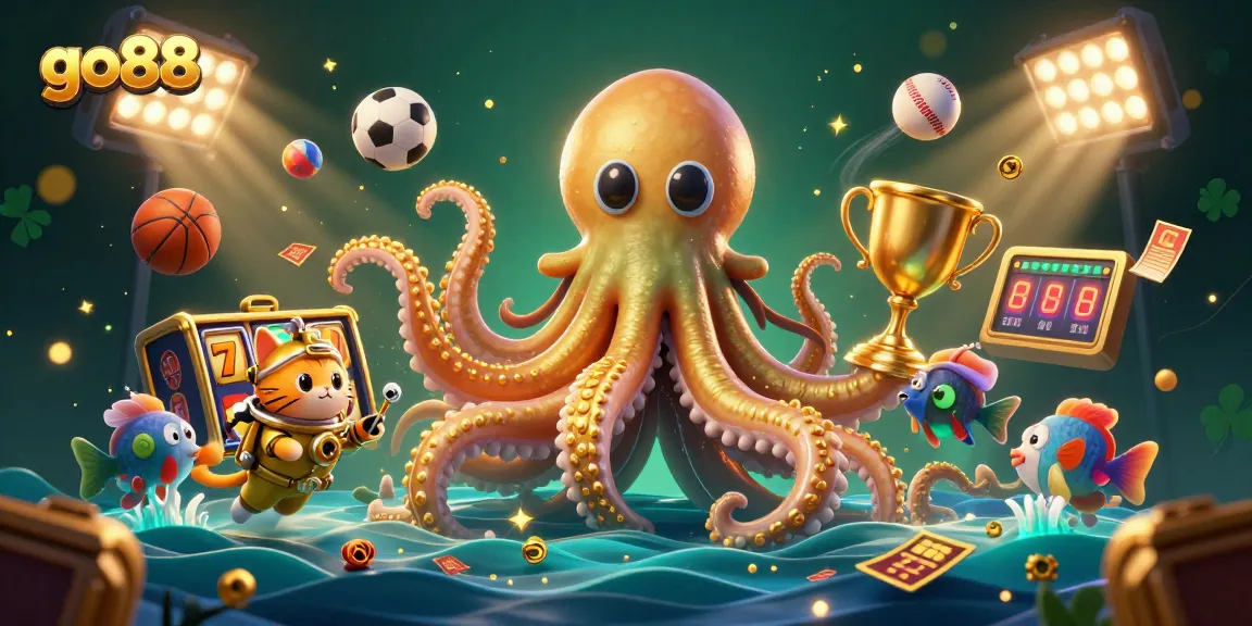 Engage with go88's thrilling world by spinning slots and winning jackpots amidst vibrant casino elements.