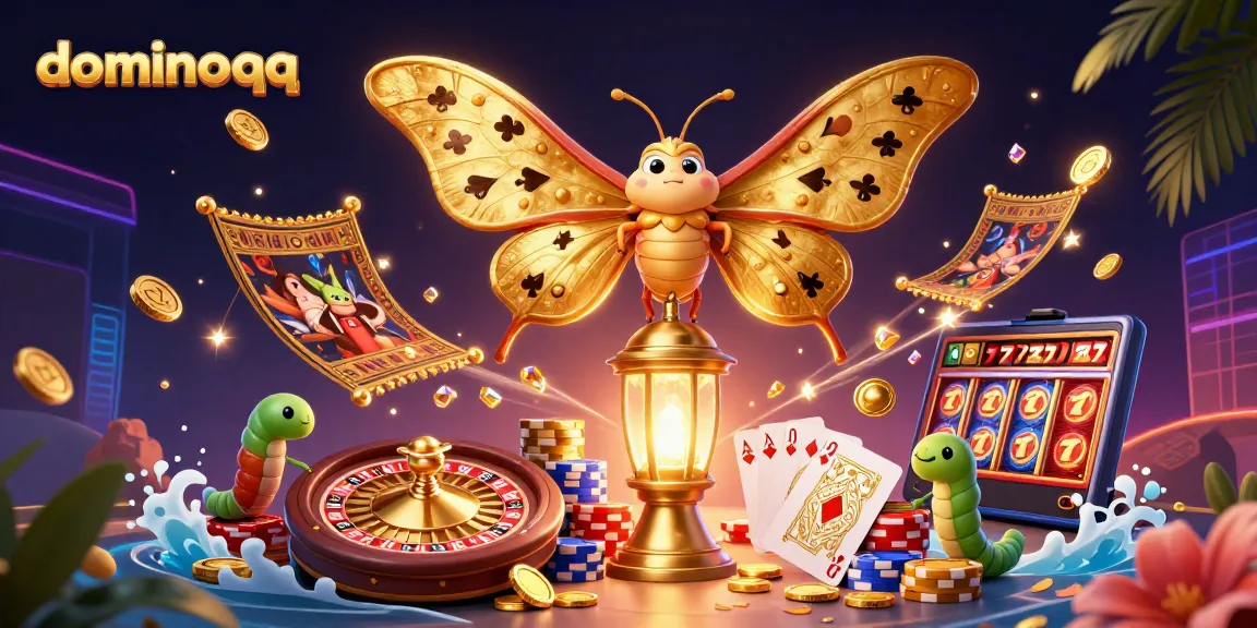 Join the excitement of playing dominoqq with vibrant casino elements and stunning visuals