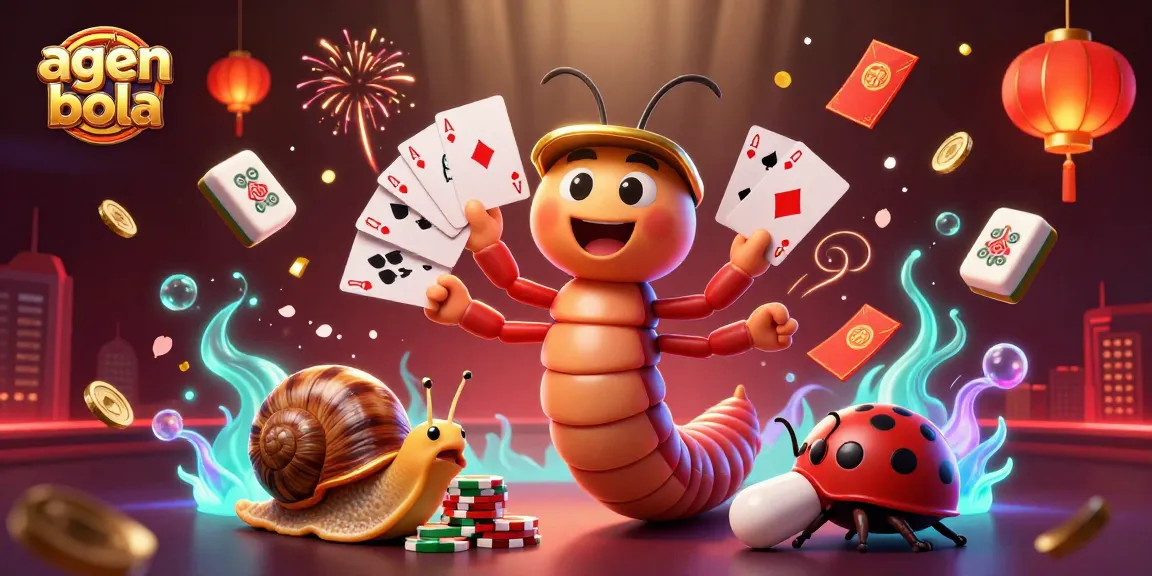 Engage with agen bola in a vibrant casino scene featuring interactive characters and dynamic gameplay.