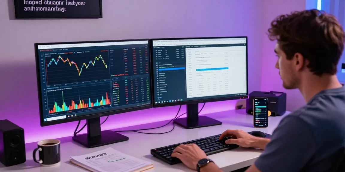 Работа трейдера на платформе BitMEX, отзывы BitMEX на экранах и в окружении торговых инструментов.