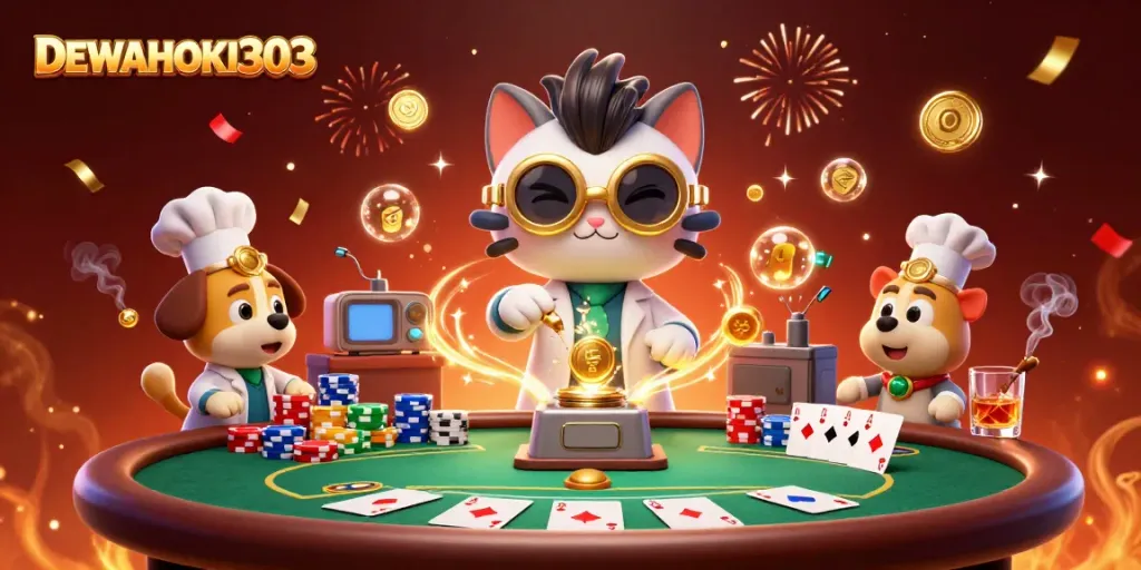 Putar slot online dengan pengalaman memukau di DEWAHOKI303, sambil melihat kucing ilmuwan dan anjing lab yang berdedikasi.