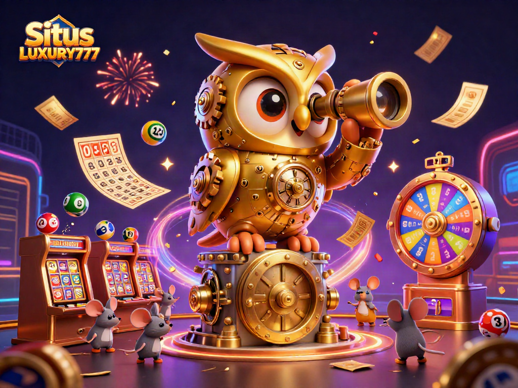Situs LUXURY777 menghadirkan suasana kasino yang meriah dengan karakter unik dan simbol keberuntungan.