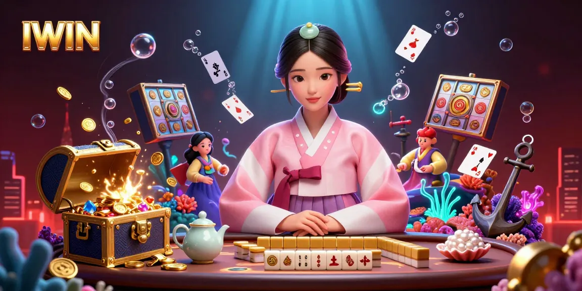 IWIN invites players to enjoy an exclusive gaming experience with vibrant slot reels and immersive casino elements.