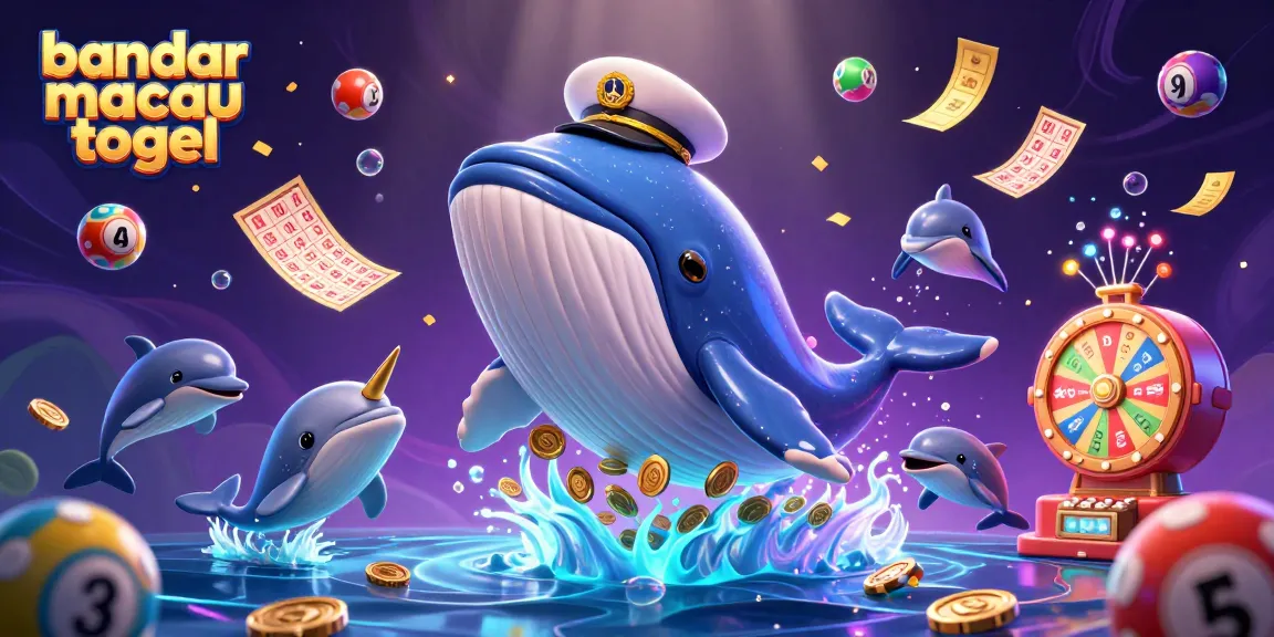 Menangkan lebih dengan bandar macau togel melalui ilustrasi warna-warni bola lotere dan suasana ceria.