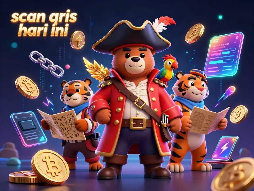 Scan QRIS hari ini: Engage with an exciting pirate and tiger adventure in a vibrant online casino.