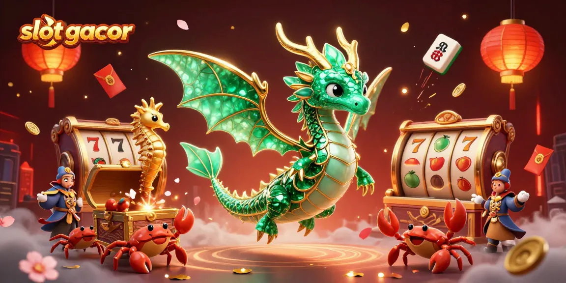Spin the slot gacor reels and uncover vibrant treasures in this dynamic casino scene.