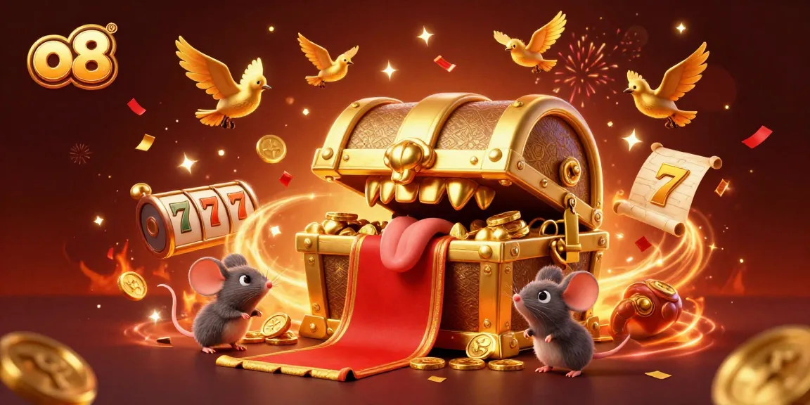 Experience the thrill of o8 slots with dynamic treasures, celebrating rich casino gameplay.