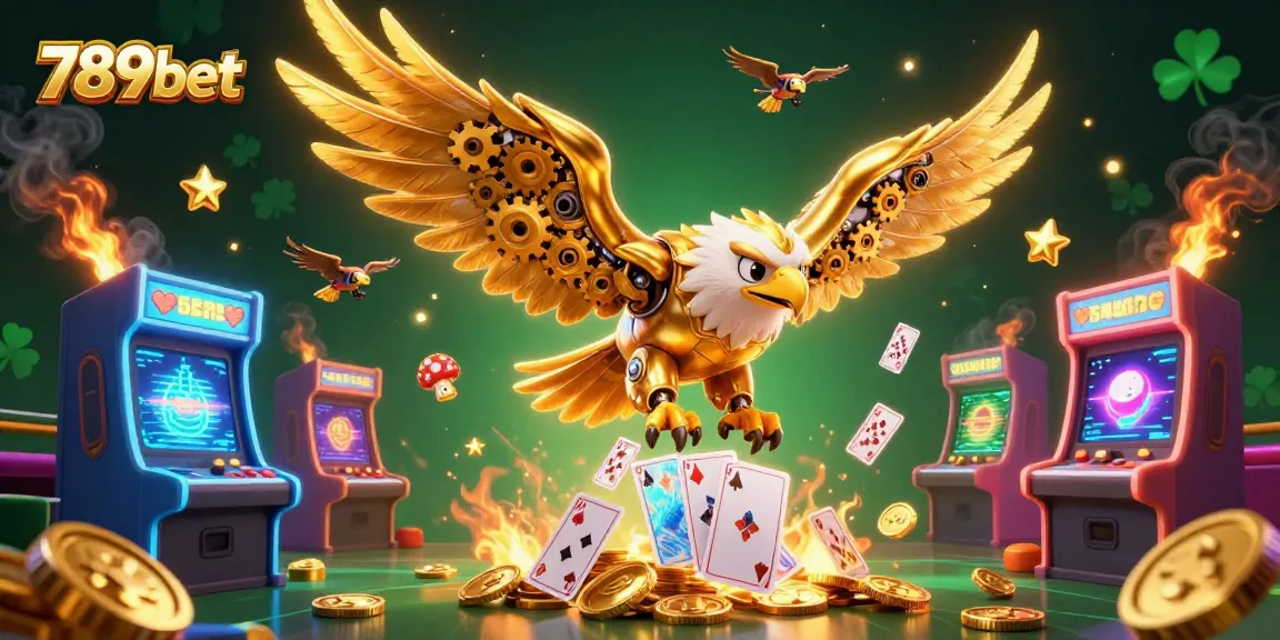 Play exciting games with 789bet, featuring lively 3D casino elements and dynamic animated characters.