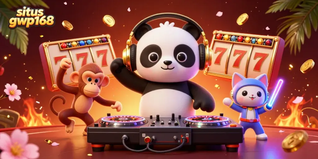 Gamer di situs gwp168 menikmati permainan slot modern dengan visual yang menggugah semangat.